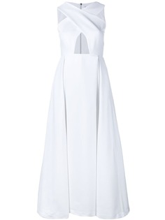 Preen By Thornton Bregazzi перекрестное платье без рукавов