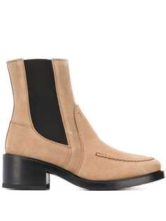Tods ботильоны на наборном каблуке Tod`S