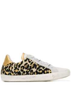 Zadig&Voltaire кроссовки с леопардовым принтом