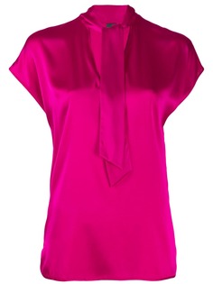 Pinko атласный топ с завязками