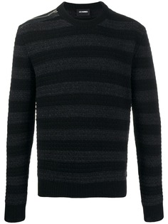 Les Hommes zip detail jumper