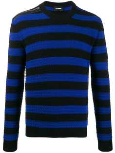Les Hommes zip detail jumper