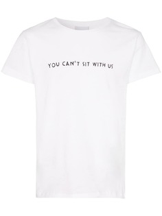 Nasaseasons футболка с вышивкой You Cant Sit