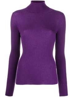 Snobby Sheep ribbed roll neck top