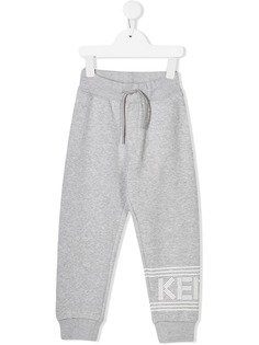 Kenzo Kids logo print track pants