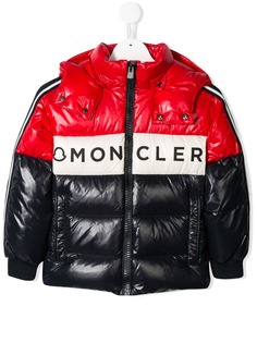 Moncler Kids logo puffer jacket