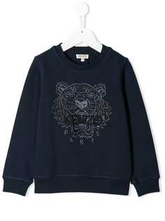 Kenzo Kids embroidered logo pullover