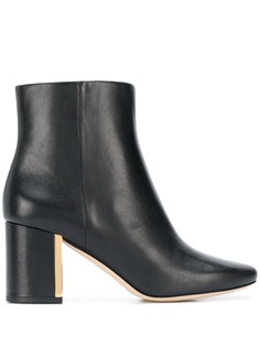 Tory Burch plaque heel boots