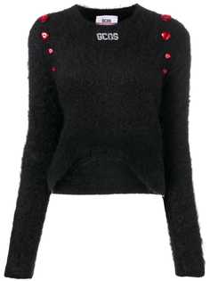 Gcds укороченный свитер свободного кроя
