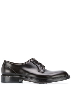 Green George derby shoes