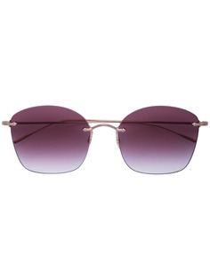 Oliver Peoples rimless sunglasses