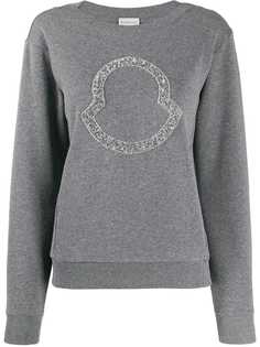 Moncler beaded logo sweatshirt