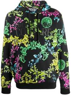 Versace Jeans Couture printed logo hoodie