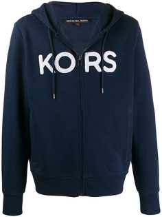 Michael Kors logo print hoodie