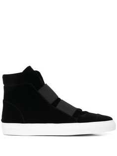 Alberto Fermani slip on hi-top sneakers