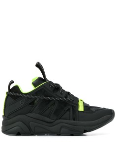 Ganni paneled sneakers