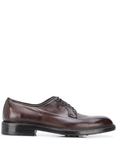 Green George derby shoes