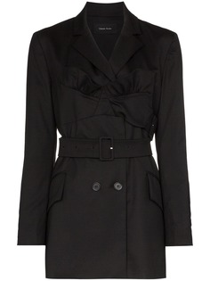 Simone Rocha ruffle front blazer