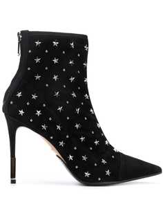 Balmain star studded ankle boots