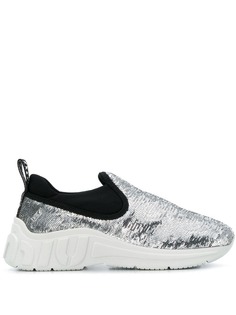 Miu Miu slip-on sequin sneakers