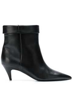 Saint Laurent ботильоны с отворотом сверху