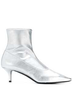 Giuseppe Zanotti ботильоны с эффектом металлик
