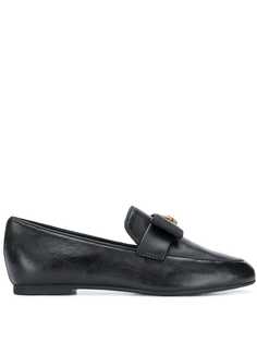 Michael Michael Kors lion plaque loafers