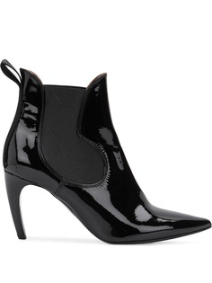 Proenza Schouler лакированные ботильоны с заостренным носком