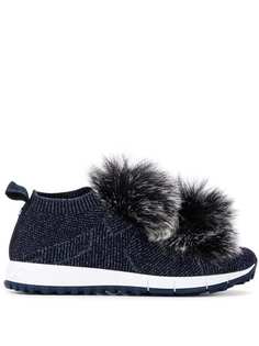 Jimmy Choo Norway pom pom trainers