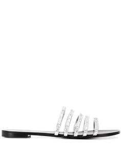 Giuseppe Zanotti сандалии с кристаллами