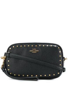 Coach studded clutch bag