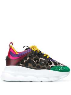 Versace panelled sneakers