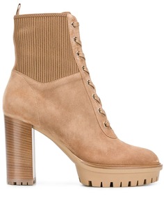 Gianvito Rossi ботильоны на шнуровке