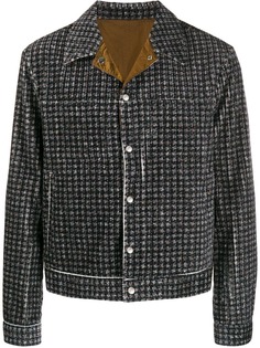 Emporio Armani куртка со сплошным принтом