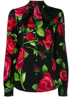 Dolce & Gabbana рубашка с принтом