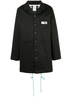 Puma однобортное пальто из коллаборации с Rhude