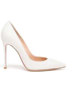 Gianvito Rossi Pointed Leather Pumps