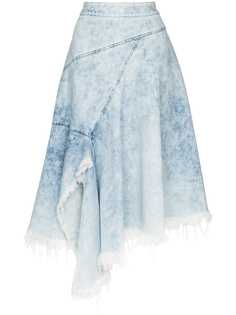 MarquesAlmeida джинсовая юбка асимметричного кроя