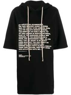 Rick Owens DRKSHDW худи с принтом