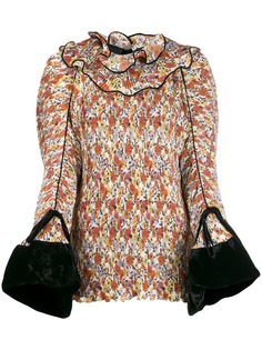 Tory Burch блузка со сборками