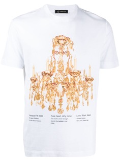 Versace футболка с графичным принтом