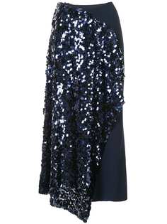 Roland Mouret юбка Kells с вышивкой пайетками