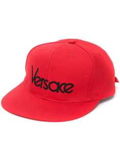 Versace кепка с вышитым логотипом