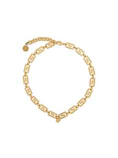 Versace колье с декором Greco