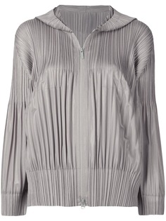 Pleats Please By Issey Miyake худи Fluffy Basics со складками