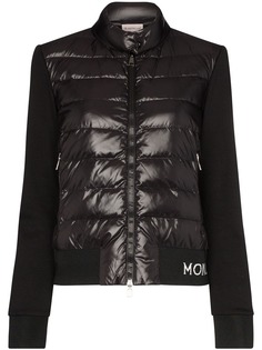Moncler пуховик с логотипом