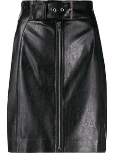 MSGM юбка из искусственной кожи