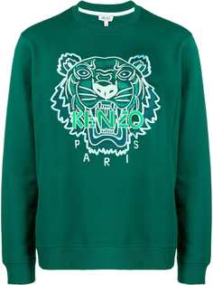 Kenzo толстовка с вышивкой Tiger