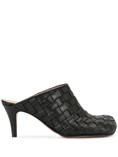 Bottega Veneta мюли с плетением Intrecciato