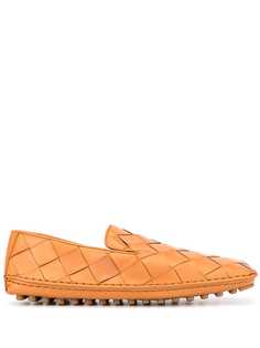 Bottega Veneta слиперы с плетением Intrecciato